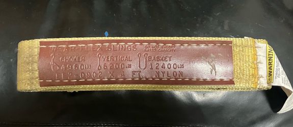 New 4 Foot Loading Nylon strap.