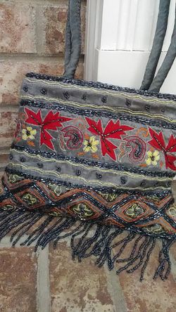 BEADED BOHO HANDBAG