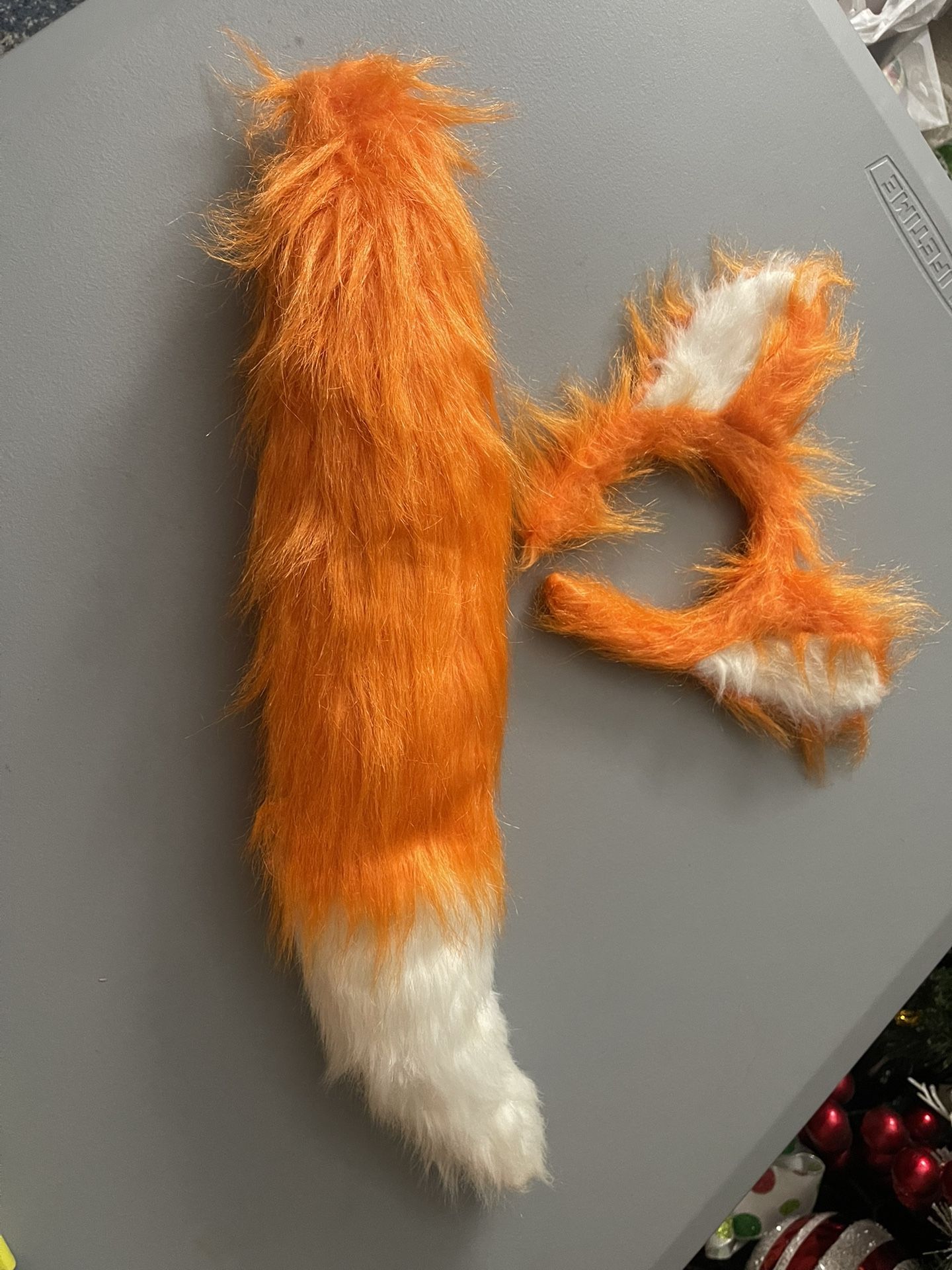 Fox Tail And Ears Headband Halloween Costume