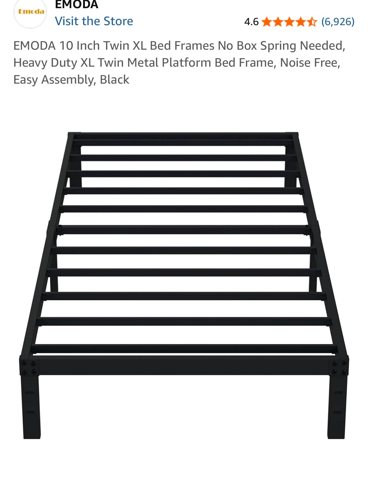 Twin Xl 10 Inch Bed Frame