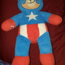 Captain America Build A Bear With 1 Outfit And 1 Pair Of Shoes