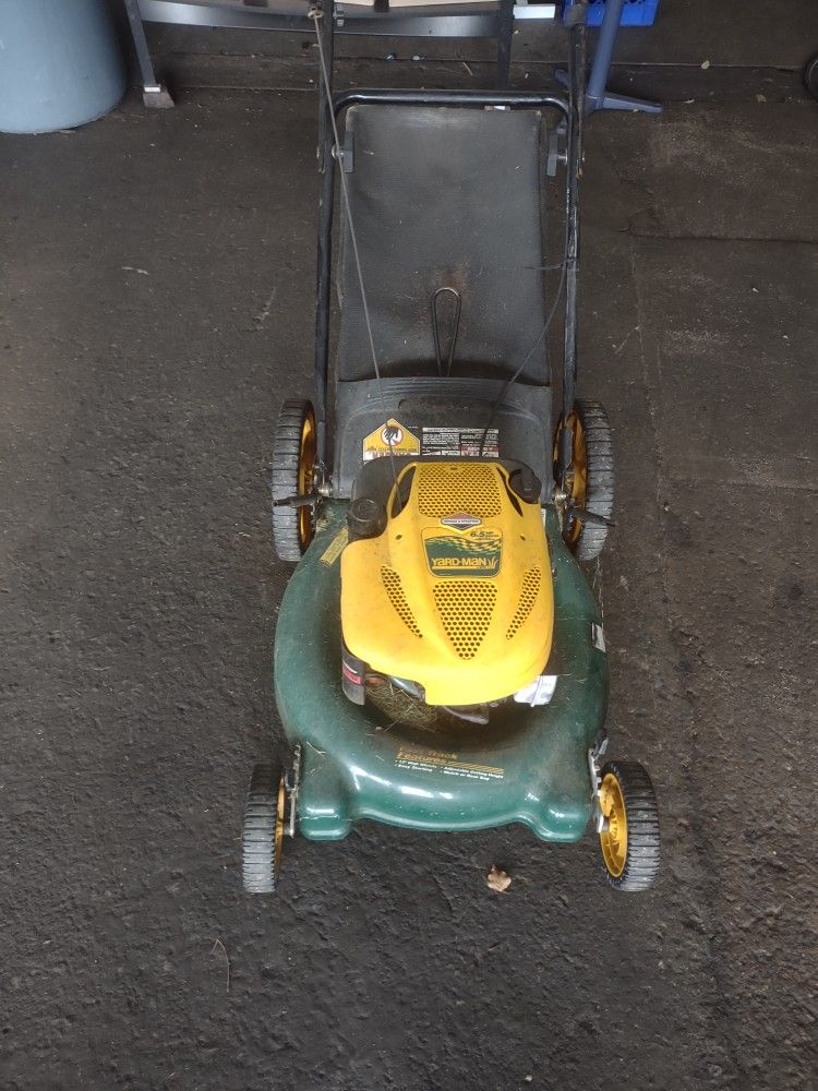 Gas Powered Lawn Mower