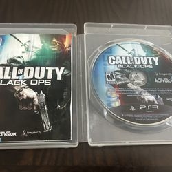 Call Of Duty: Black Ops PlayStation 3 PS3 Nice Disc