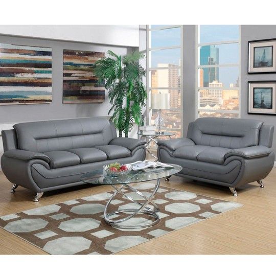Sofa Set // Sofa And Loveseat...Delivery Available 