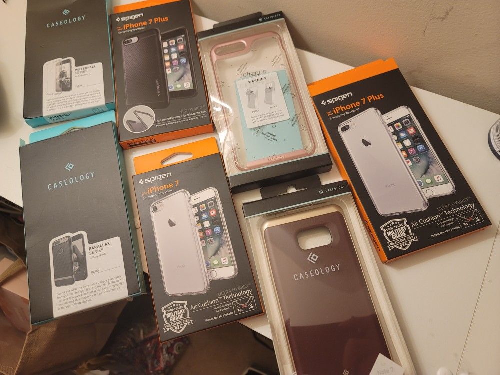 8 Assorted Phone Cases (Older Models)