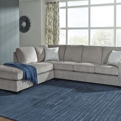 Stylish Chaise Nice Sectional!