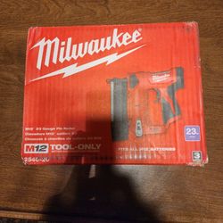 Milwaukee M12 23 Gauge Pin Nailer 2540-20. Tool-Only