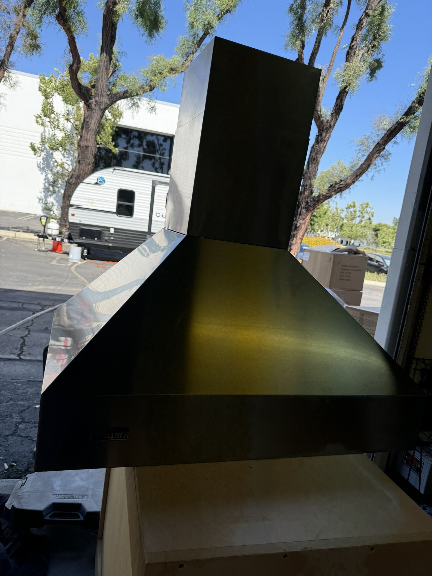 Viking Stove Over Head Stainless Stell