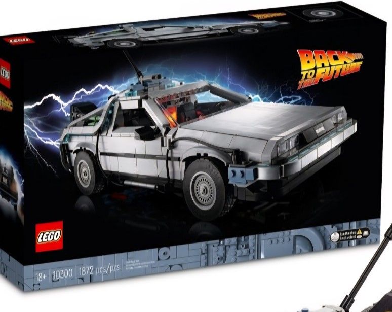 Lego Back To The Future "The Machine"  1872 Piece Set Brand New Never Opened
