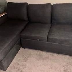 Reversible Storage Sectional w/Pullout bed