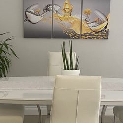 Three Canvas Wall Decor For Any Room.  16”Wx24 L