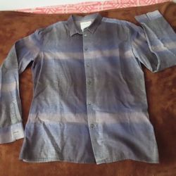 Stephan Schneider Mens Multicolor Plaid Cotton Long Sleeve Button-Up Shirt 7