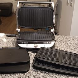Deluxe Electric Grill & Griddle 