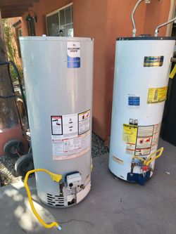 Gas Water Heater 50 gal in good condition and Warranty Works Great 19th Ave And Baseline pick up only