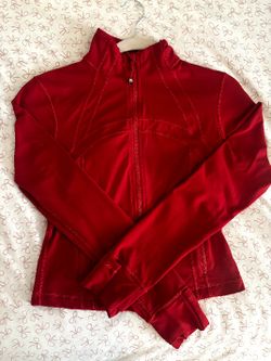 Red Lululemon Jacket