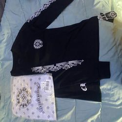 Crome. Hearts long sleeve