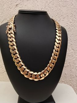 Cadena de plata 925 con baño de oro
