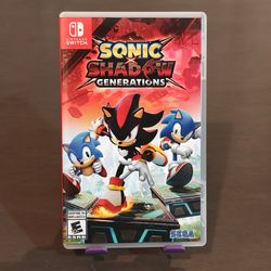 Sonic X Shadow Generations
(Nintendo Switch) !!(READ DESCRIPTION)!!
