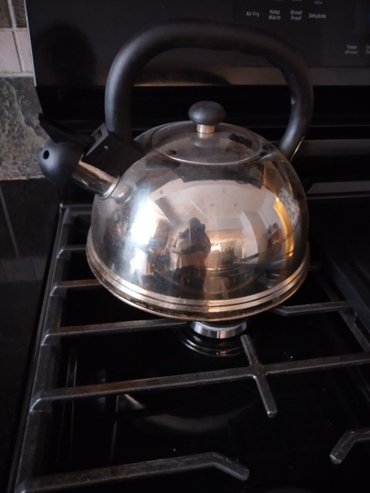 Silver Tea Kettle