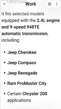 Mopar Torque Converter New!