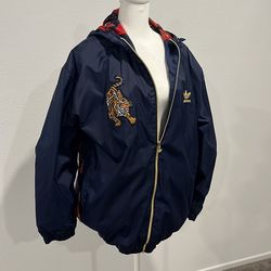 Adidas hooded track jacket