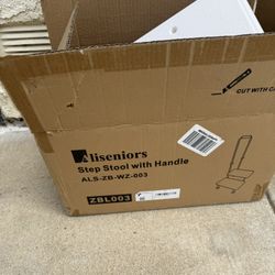 Step Stool With Handle 