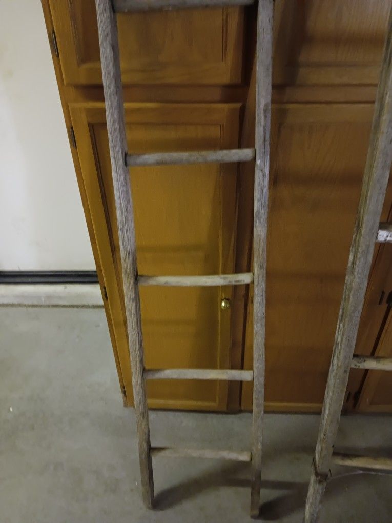 Antique Ladders For Plant Shelf