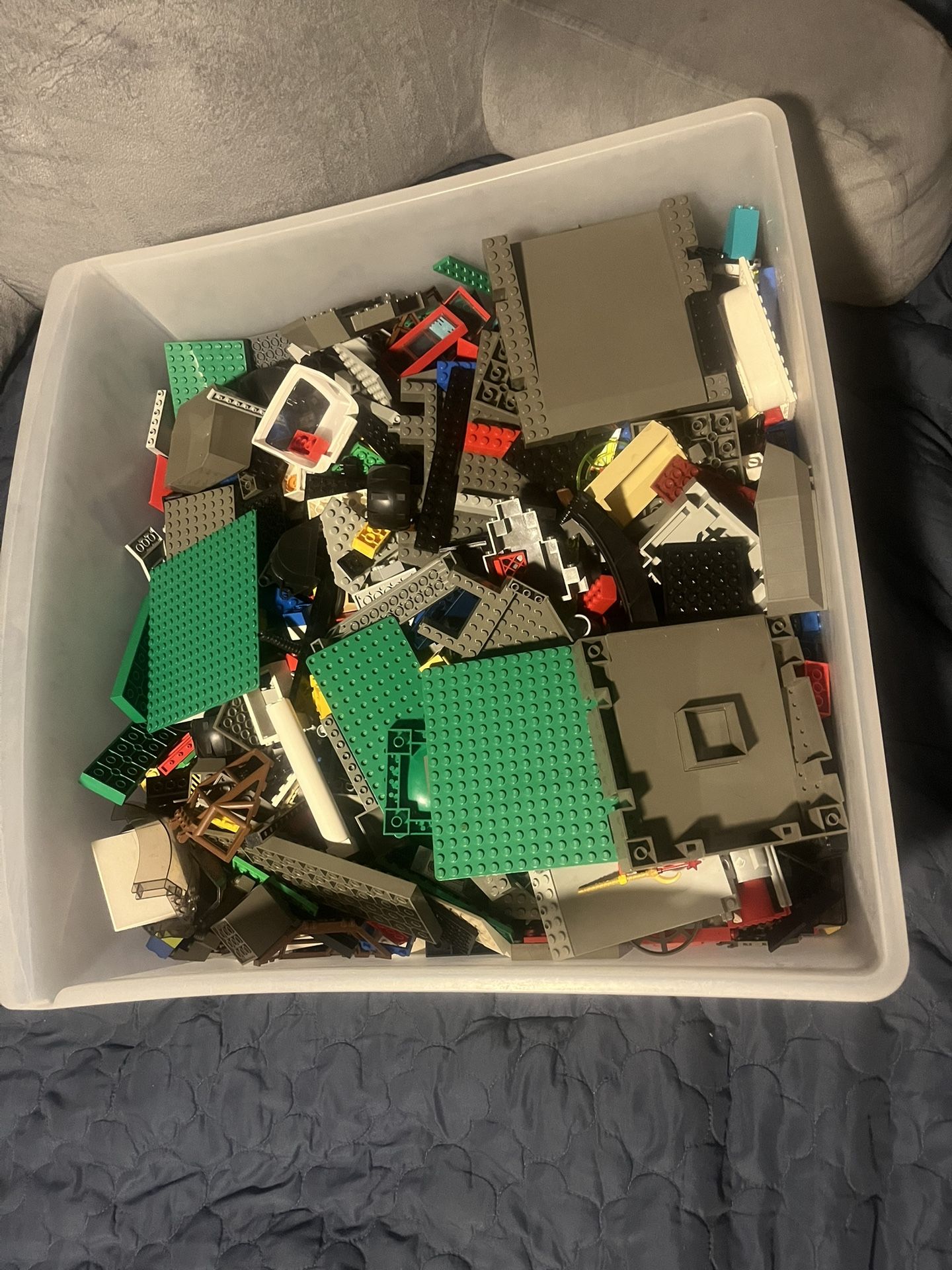 Bin of Random Legos