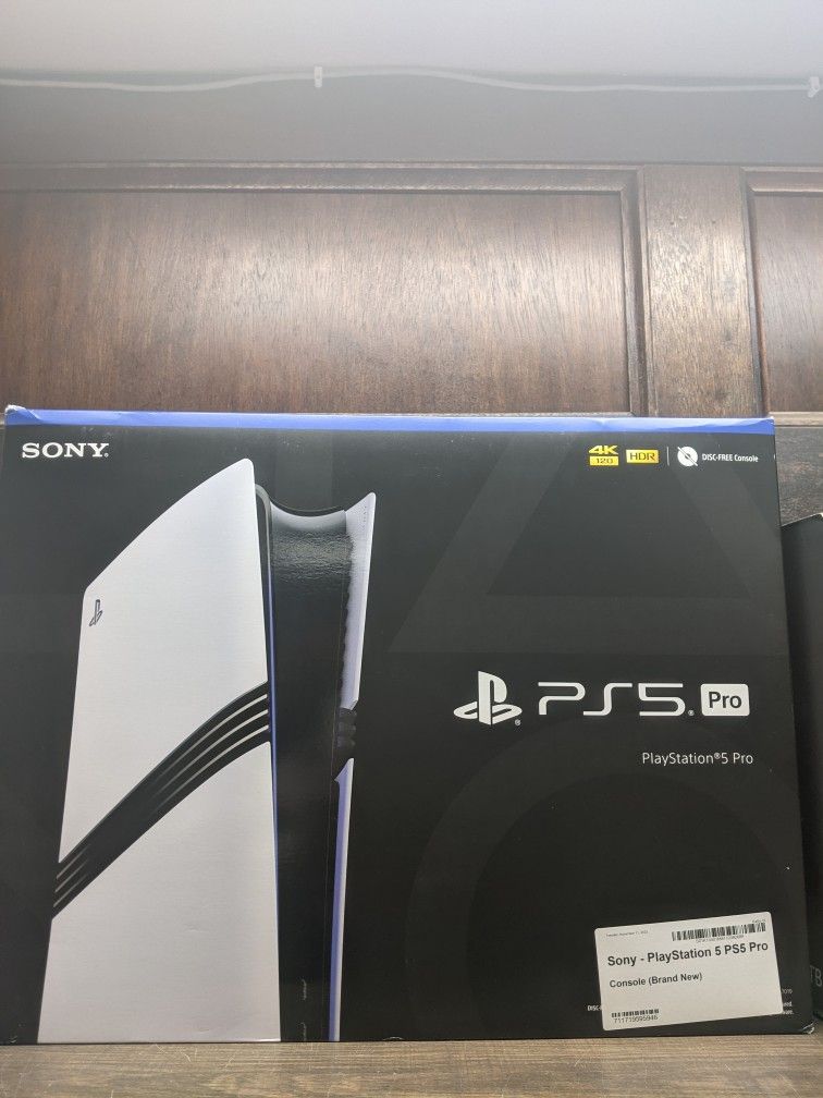 Sony PS5 Pro Brand New 2tb - Black Friday Deals On Now! 