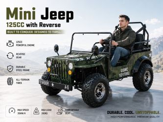 Automatic Jeep125CC with Reverse
