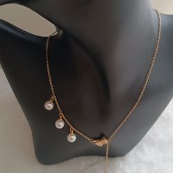 Gold Stainless Steel Necklace