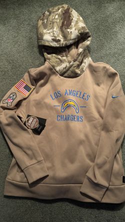 NWT WOMENS NIKE LA CHARGERS HOODIE SWEATSHIRT