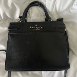 kate spade black shoulder bag