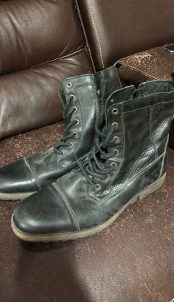 Genuine Leather - Men’s Aldo Zipper Boots - Size 12
