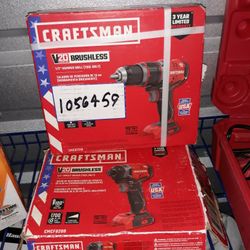 ( USA Built ) Craftsman Brushless Hammer Drill  (New)