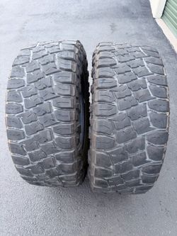 (2) 37x13.50R20LT Toyo Open Country R/T Pro
