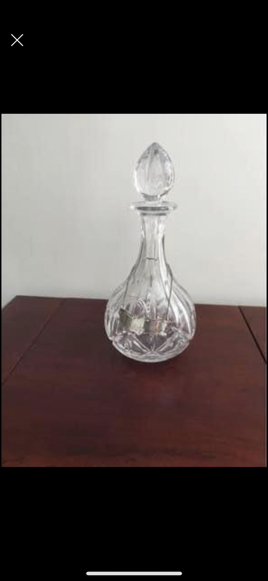 Crystal decanter