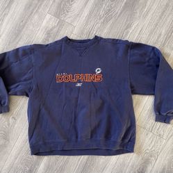 Vintage Miami  Dolphin Sweater 