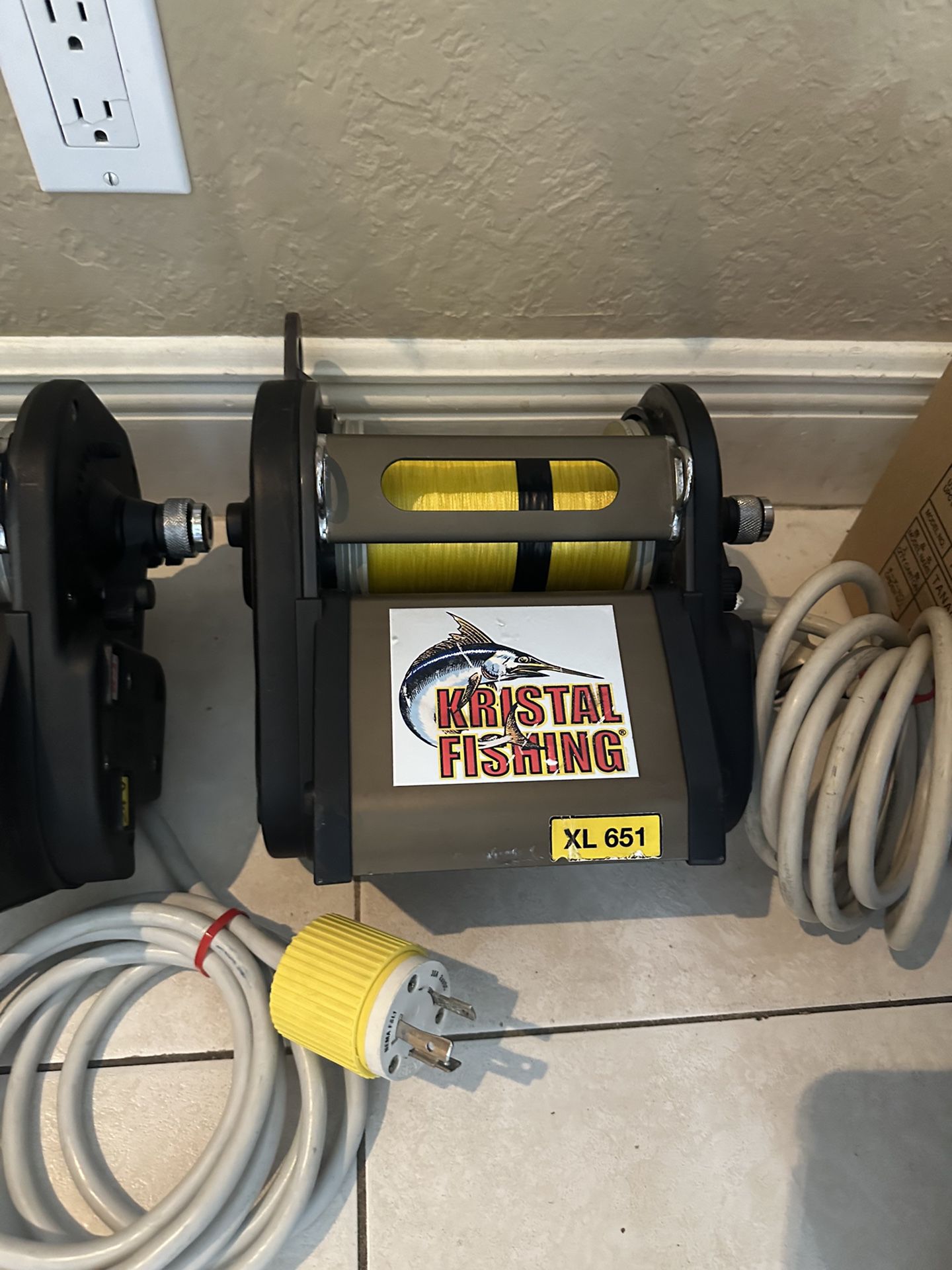 Kristal Electric Fishing Reels Just Serviced