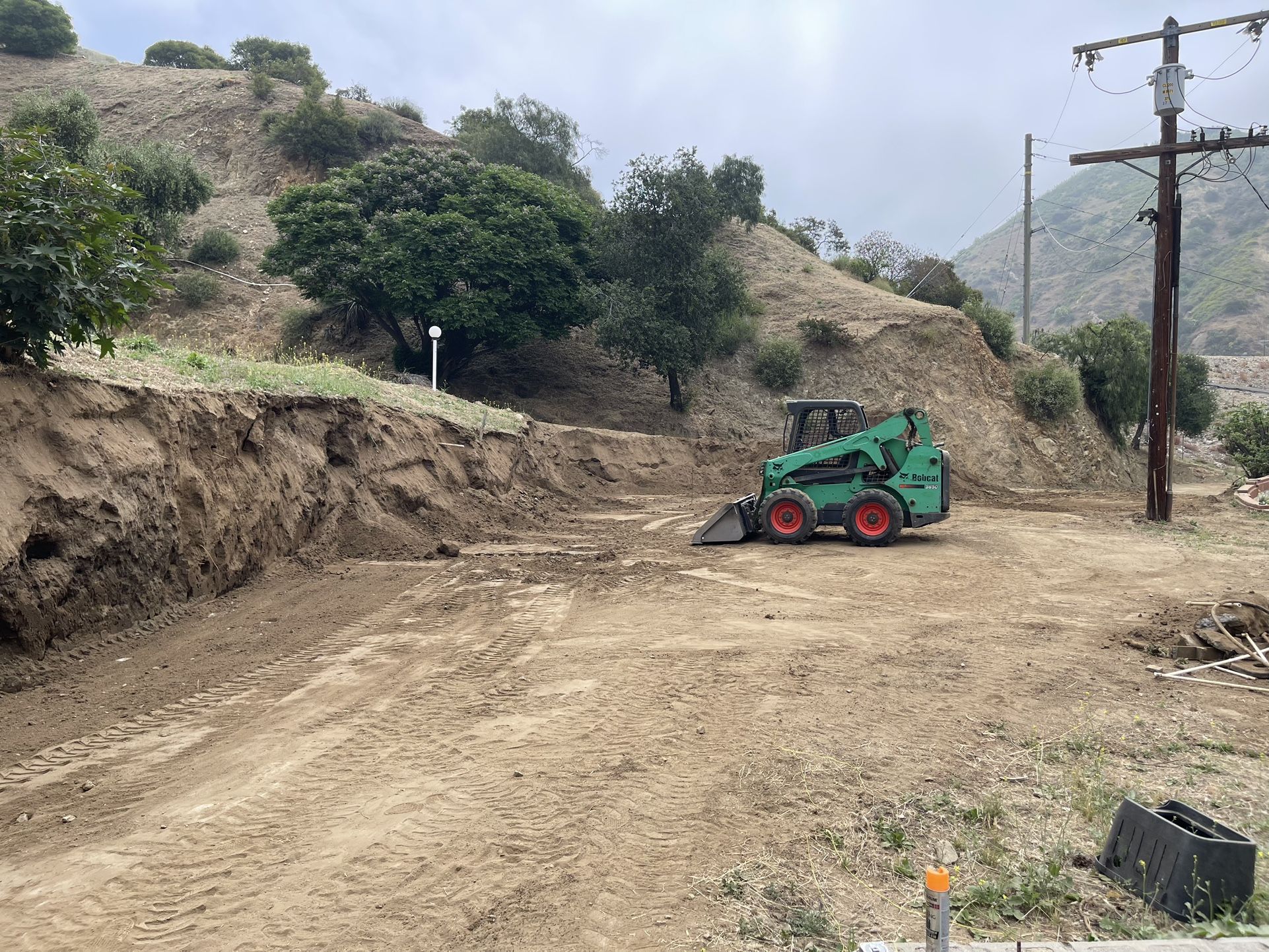 Bobcat S650 Demolition & Grading