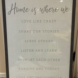 26x38 Family Values Print