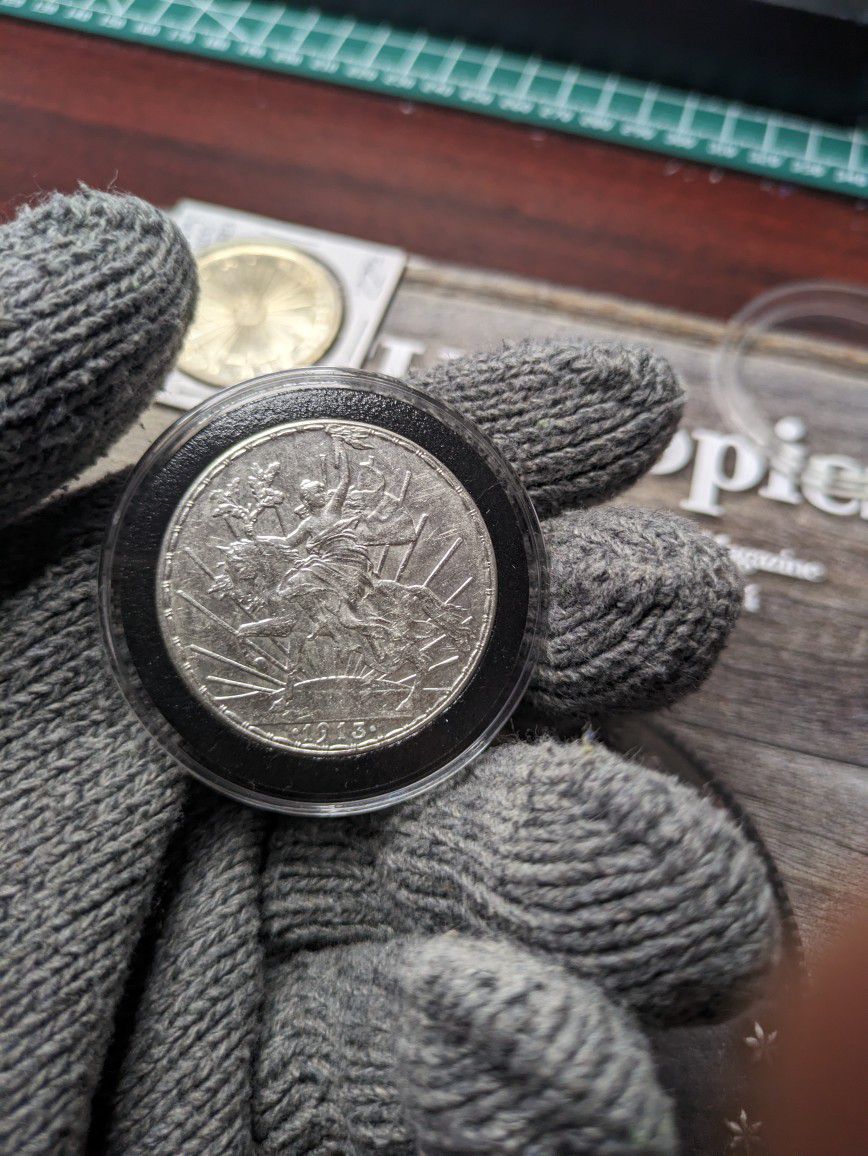 1 Peso 1913 México ( caballito)