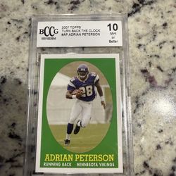 Adrian Peterson graded 10