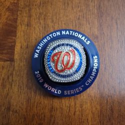Washington Nationals World Series Replica Ring 