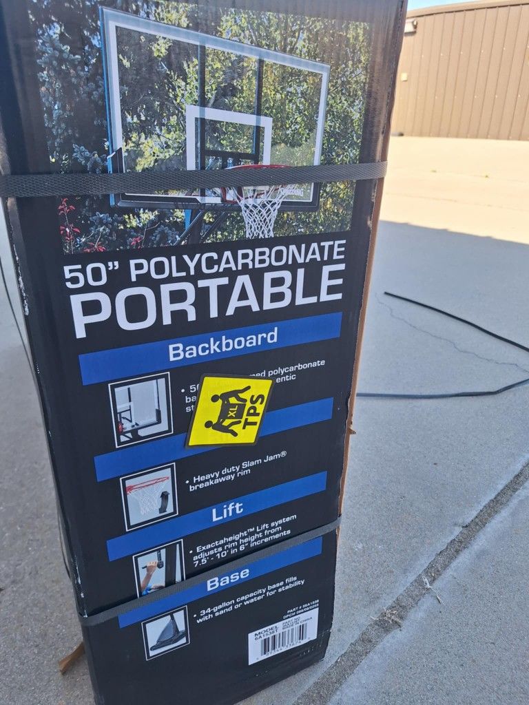 50 Polycarbonate Portable Basketball Brand New