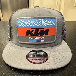 Troy Lee Designs KTM 2020 Snapback Hat Gray