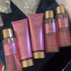 Victoria’s secret pure seduction mists and lotions