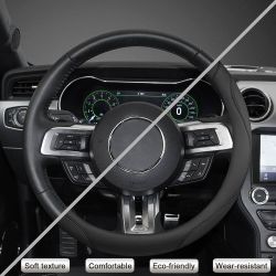 New Universal Car Steering Wheel Carbon Fiber
Standard size (14 1/2- 15")