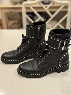 Sam Edelman Jennifer Studded Combat Boots