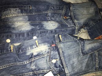 Men's Levi's Jean Jacket Short Sleeve XL